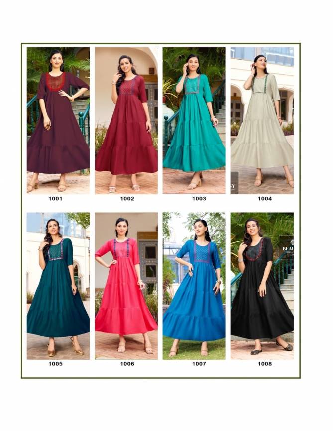 Paavi Rinaz Vol 2 Designer Fancy Wear Wholesale Anarkali Kurtis
